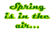 Spring Is In The Air Sticker by OpticalArtInc.