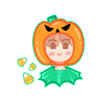 Trick Or Treat Halloween Sticker