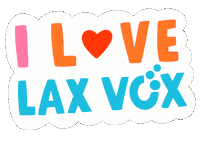 I Love Singing Sticker by LAX VOX