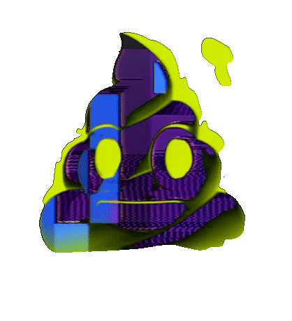 Glitch Emoji Sticker by #BASILIO