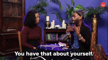 You have that about yourself