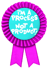 Care Process Sticker by Richie Brown