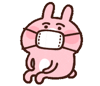 うさぎ Piske Sticker by Kanahei