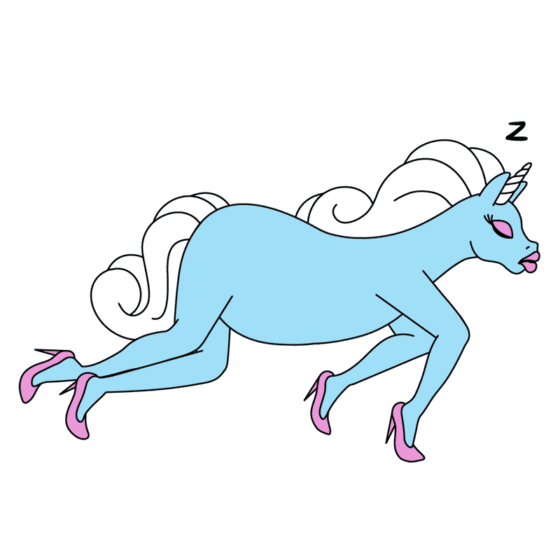 Tired Sleep Sticker
