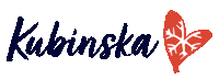 kubinska love heart snow winter Sticker