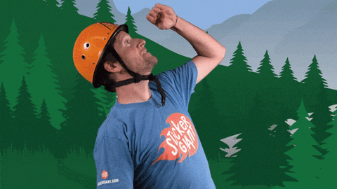 The Great Outdoors Mountain GIF by StickerGiant