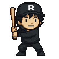 Baseball Rocket Sticker