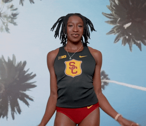 Track And Field GIF by USC Trojans