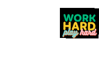 Workhardplayharf Sticker by Capital City Coordination