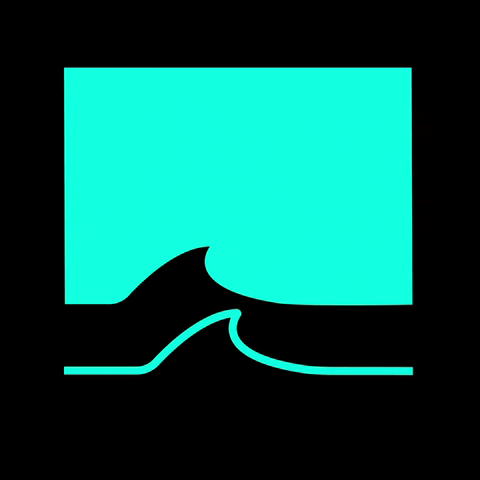 WaveCreative giphyupload wave ocean surf GIF