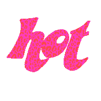 TheArtsyBlonde love hot fun pink Sticker