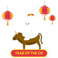 Chinese New Year Blibli Sticker by tiket.com