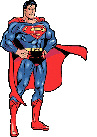 Hero Superman Sticker