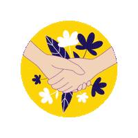 Shake Hands Love Sticker by Digital Pratik
