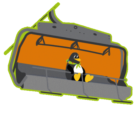 Penguin Adventure Sticker by Grupa Pingwina