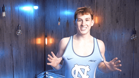 University Of North Carolina Wrestling GIF by UNC Tar Heels