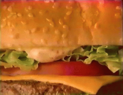Arch Deluxe Burger GIF