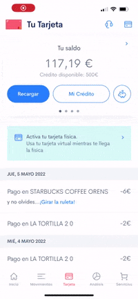 fintonic reward tarjeta premios ruleta GIF