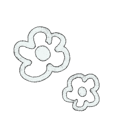 Flower Snow Sticker by Glowynur