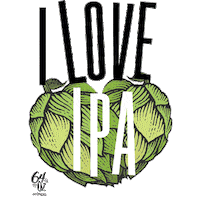 Entrar India Pale Ale Sticker by 64 onzas