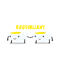 awesome breakfast Sticker by hippypotter