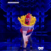 Sausage GIF by The Masked Singer UK