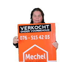 Makelaar Bibian Sticker by MechelMakelaardij