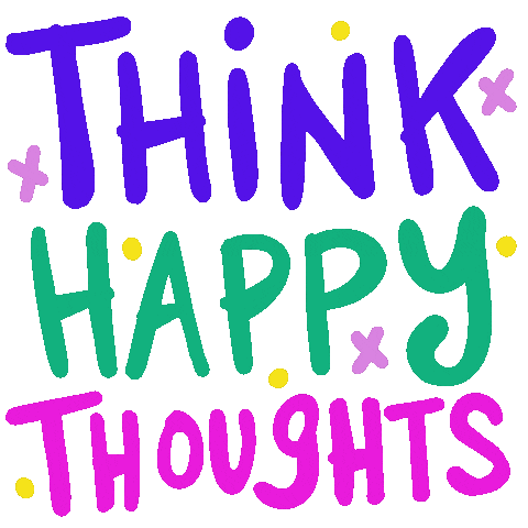 Happy Words Sticker by Jelene