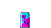 Energy Drink Cat Sticker