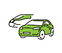 Car Save Sticker by formform