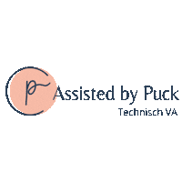 assistedbypuck assistedbypuck assisted by puck Sticker