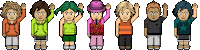 Waving Habbo Hotel Sticker