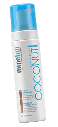 Coconut Tanning Sticker by MineTan Body Skin