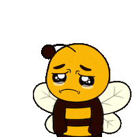 Sad Plan B Sticker by Plan Bee Studios