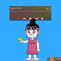 Escuchar Apple Music GIF by Zhotcita