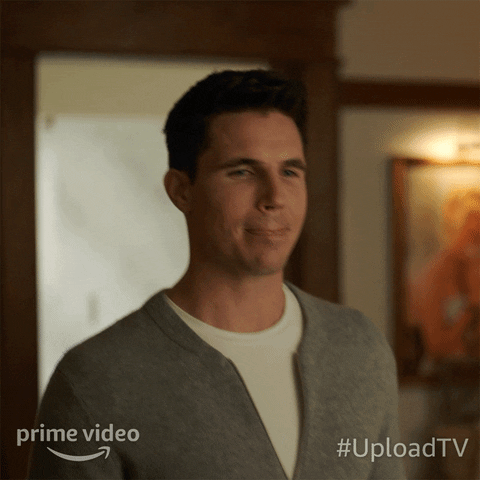 Robbie Amell Reaction GIF by Amazon Prime Video