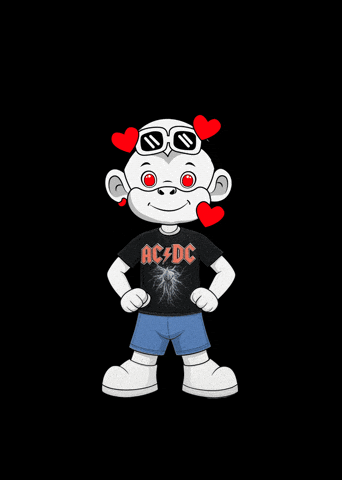 Rock 80S GIF by Zhot Shop