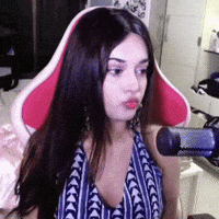 Duck Face Kiss GIF