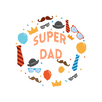 Fathers Day Love Sticker by Label K