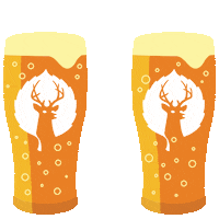 Beer Fest Cheers Sticker by Deer Valley Resort