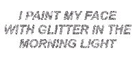 Glitter Glitterpaint Sticker by Daisy The Great