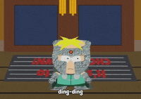 butters stotch smiling GIF by South Park 