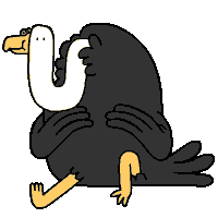 kekvonal animal kékvonal kék vonal Sticker