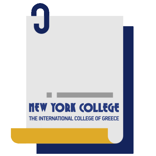 nycgreece giphyupload college nyc grades Sticker