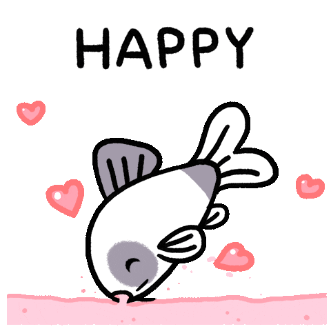 Happy Heart Sticker by pikaole