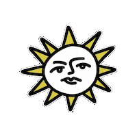 YarnSocialKC summer sun practical magic samantha barry Sticker