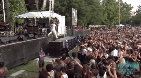 pitchfork music festival GIF by Pitchfork
