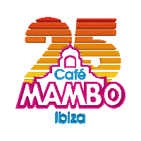 Ibiza Mamboibiza Sticker by Café Mambo