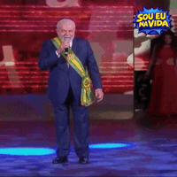 Luiz Inacio Lula Da Silva Singing GIF by Sou Eu Na Vida