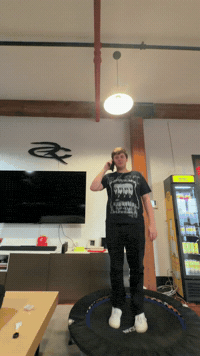 Trampoline Tramp GIF by Respective